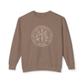 Music Floral Crewneck Sweatshirt — "Ian Powell Music" Logo