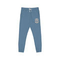 Cream Fleece Sweatpants with Brown Floral Mandala — Cozy Casual Lounge Pants